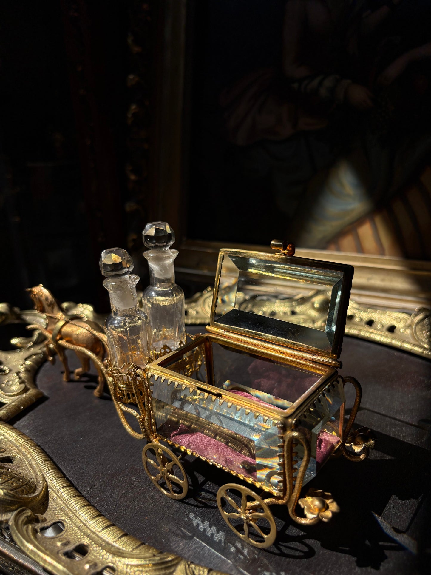 Late Victorian-Early Edwardian Carriage Perfume
Casket, circa 1890-1905