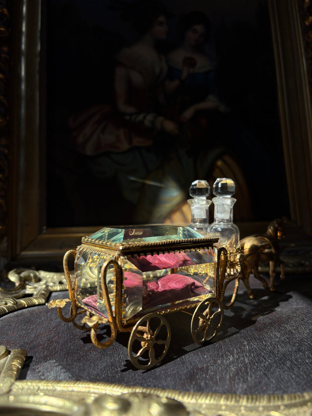 Late Victorian-Early Edwardian Carriage Perfume
Casket, circa 1890-1905