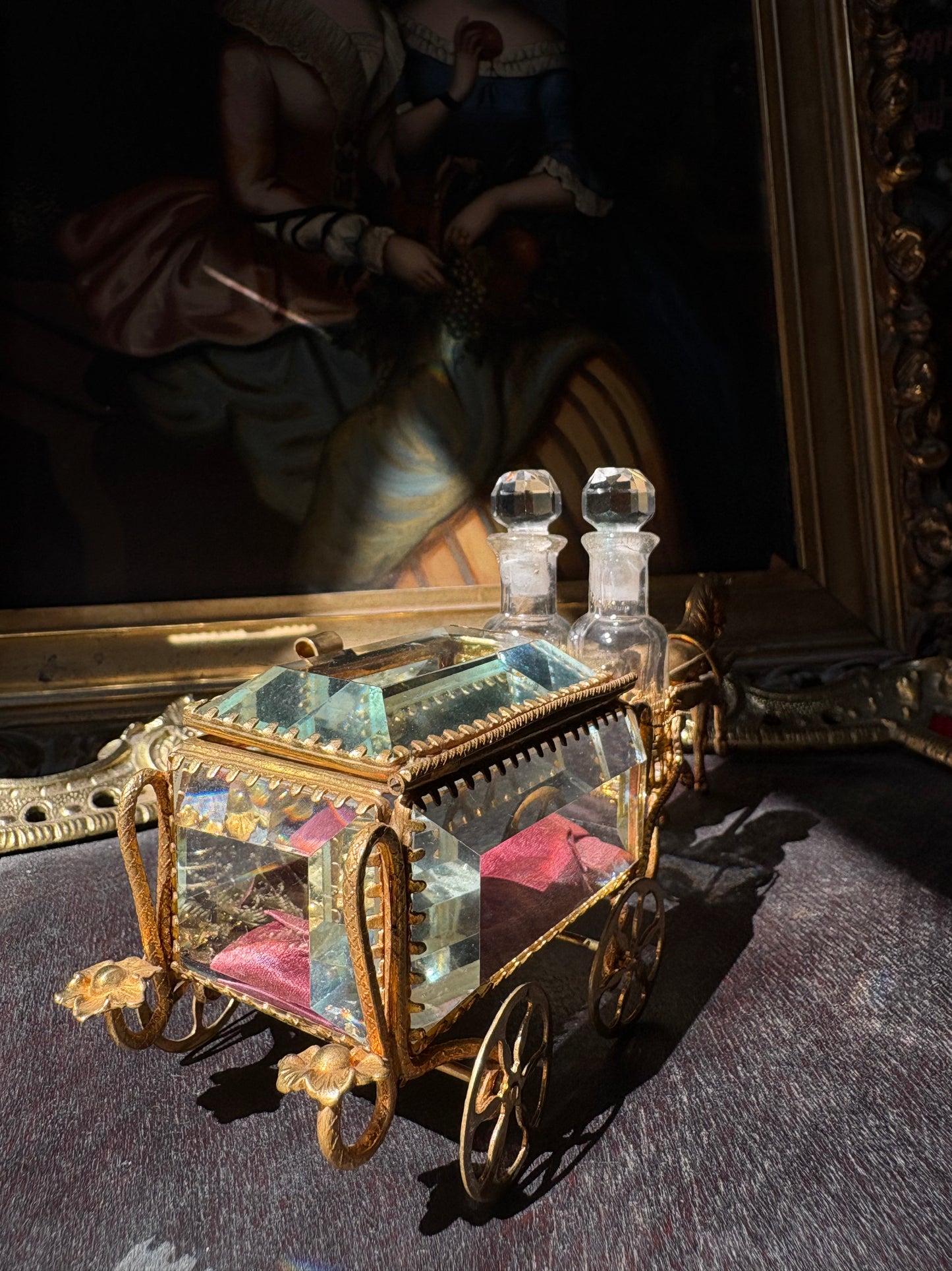 Late Victorian-Early Edwardian Carriage Perfume
Casket, circa 1890-1905