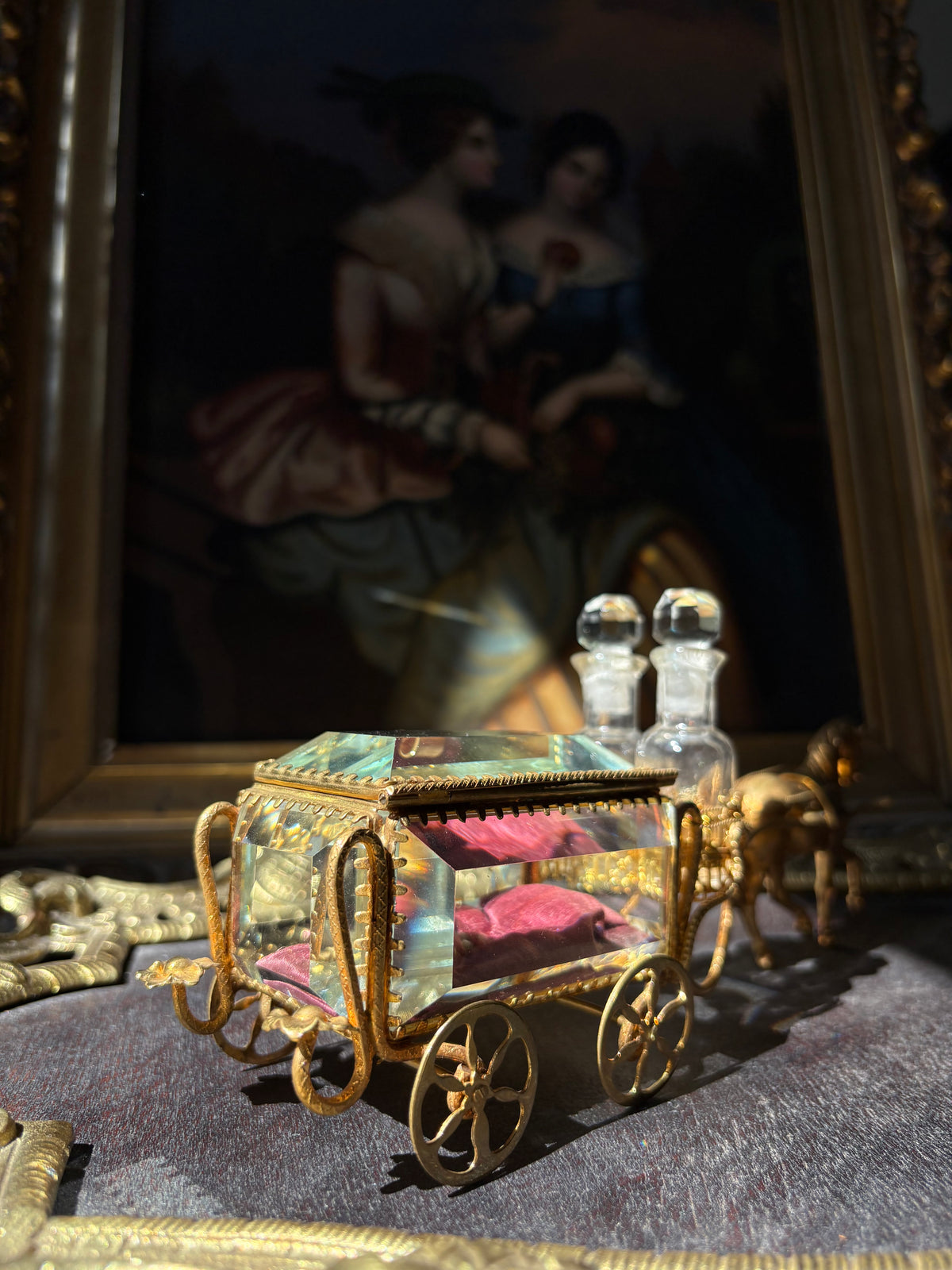 Late Victorian-Early Edwardian Carriage Perfume
Casket, circa 1890-1905