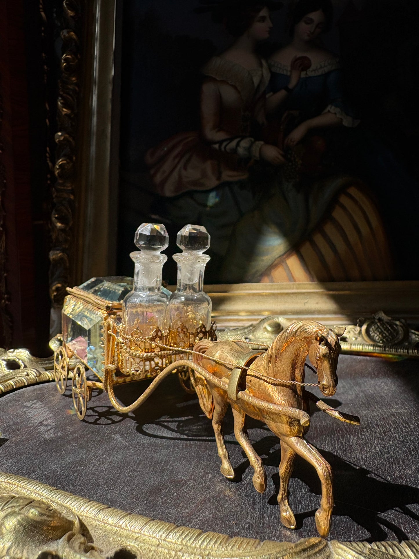Late Victorian-Early Edwardian Carriage Perfume
Casket, circa 1890-1905